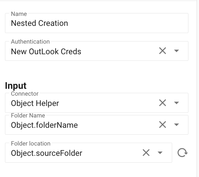 Dynamic Folder Creation